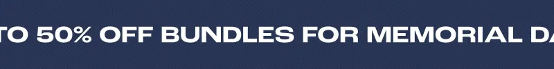 Up to 50% off Bundles