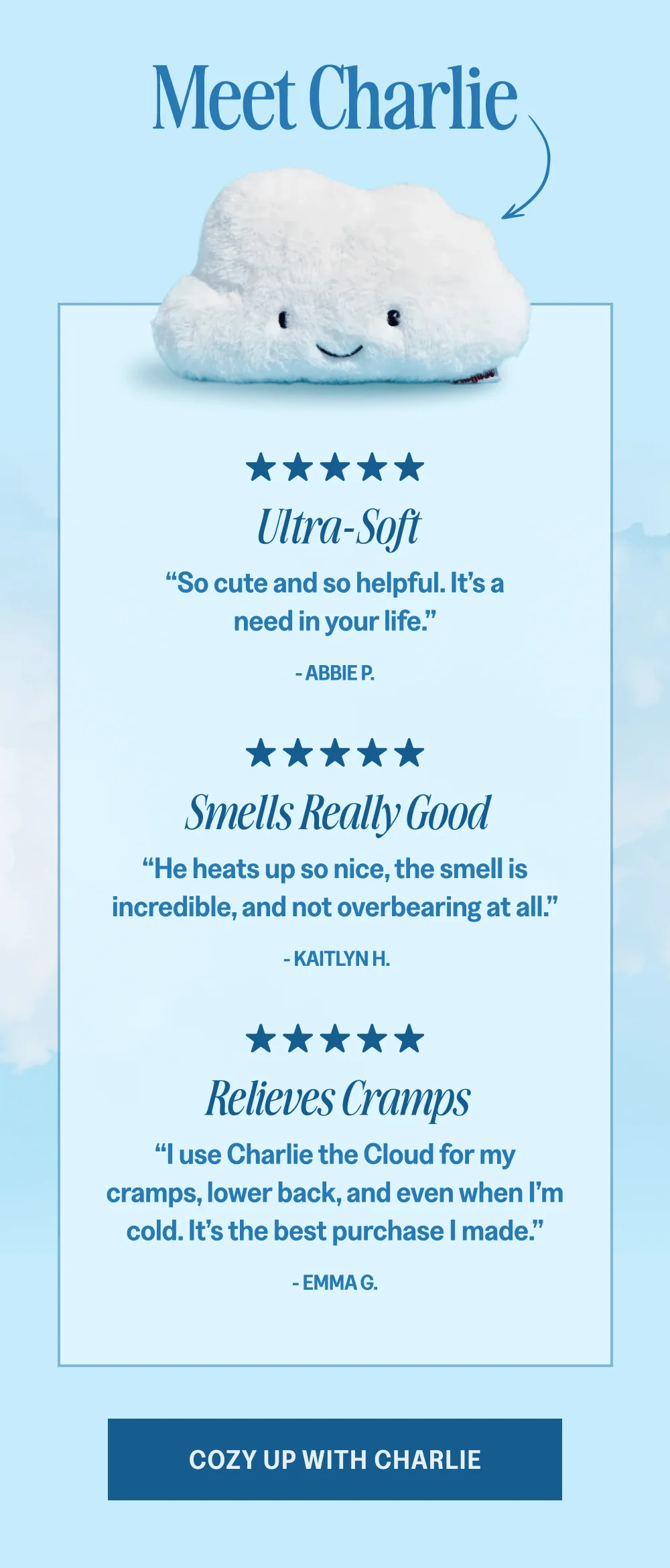 [COZY UP WITH CHARLE]