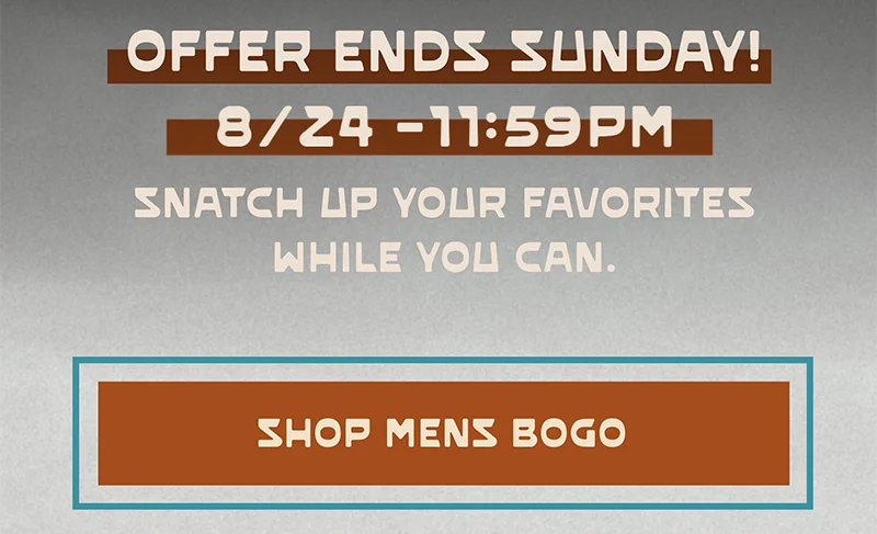 BOGO Sale