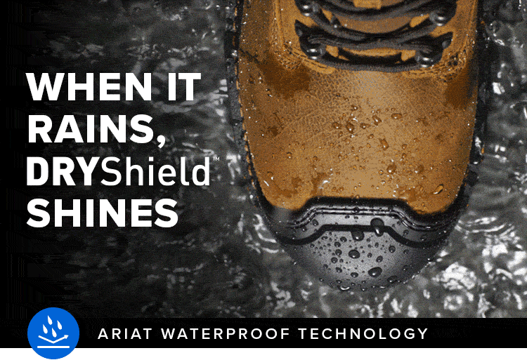 WHEN IT RAINS, DRYSHIELD SHINES