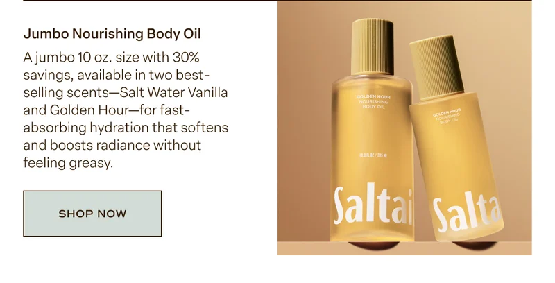 Salt Water Vanilla Jumbo Body Oil