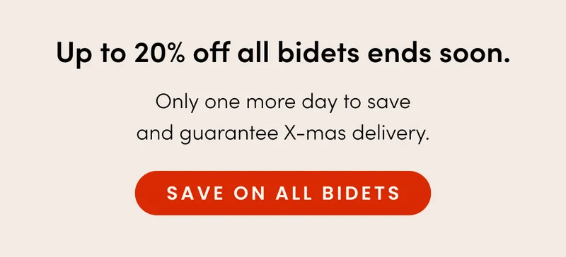SAVE ON ALL BIDETS