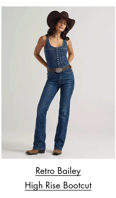 Retro Bailey High Rise Bootcut