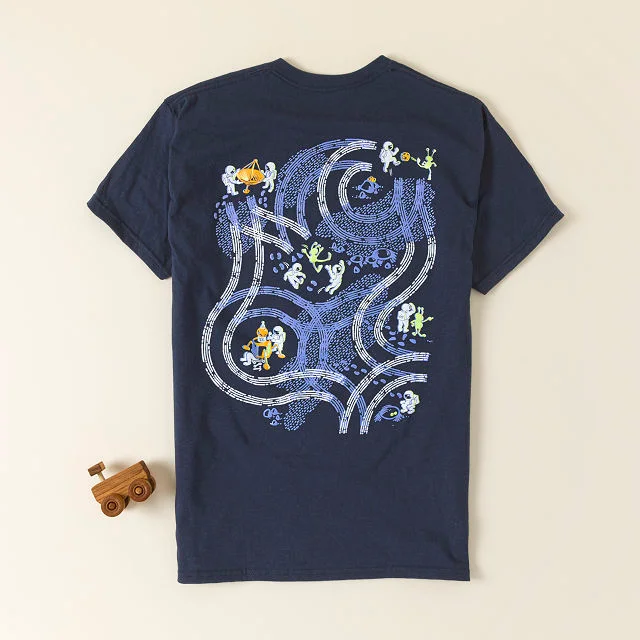 Moon Mission Massaging Rover and Tee