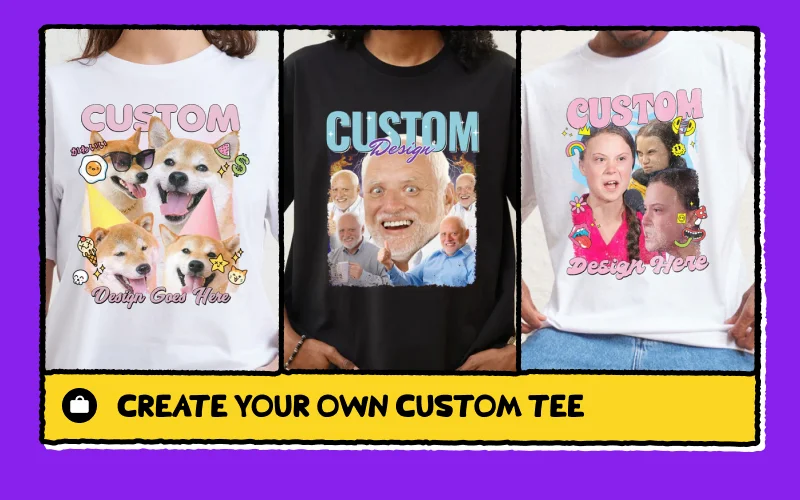 Create your own custom tee