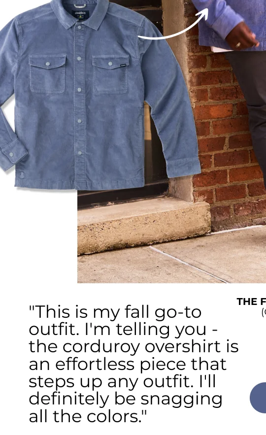 Corduroy Overshirt: The Closet Keeper
