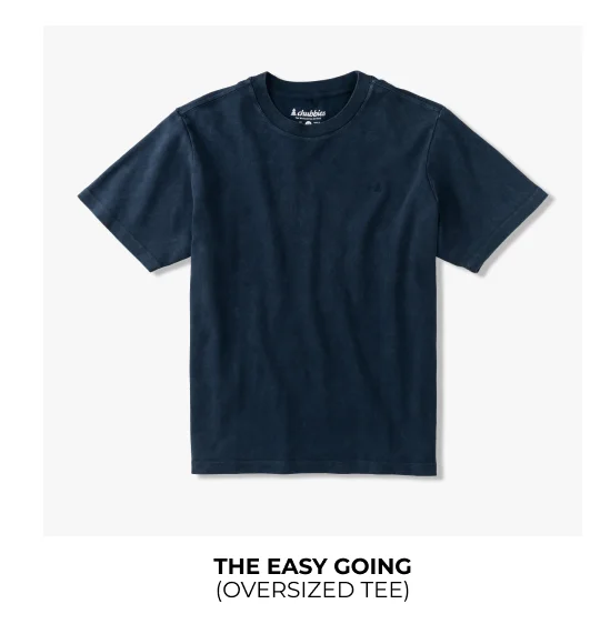 Oversized Tee: The Easy Going