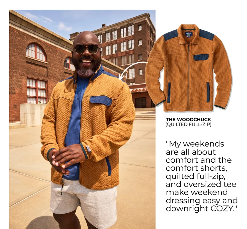 Quilted Full-Zip: The Woodchuck