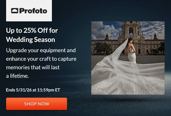 Profoto | Up to 25% Off for Wedding Season | Shop Now