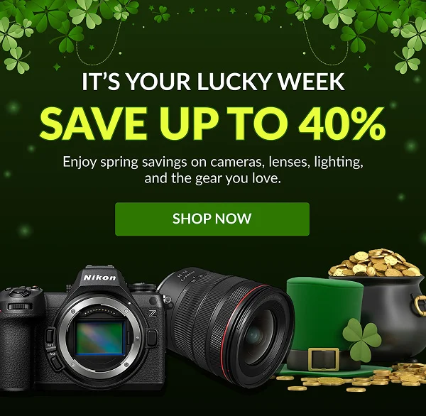IT’S YOUR LUCKY WEEK - SAVE UP TO 40% | New season. New savings. New reasons to upgrade your kit. | Shop Now