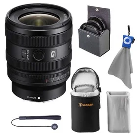 Sony FE 16-25mm f/2.8 G Lens, with 67mm Filter Kit, Universal Cap Tether & Case