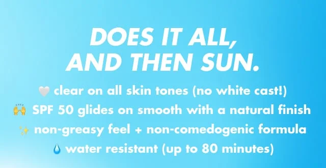 Does it all, and then sun