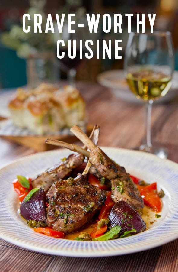 CRAVE-WORTHY CUISINE