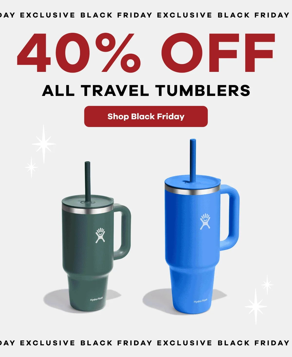 40% Off All Travel Tumblers | Shop Black Friday