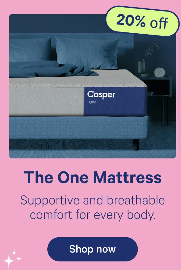 The One Mattress; Supportive and breathable comfort for every body.