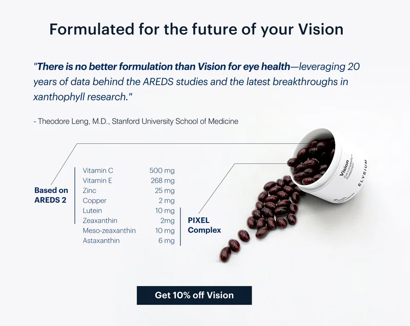 Formulated for the future of your Vision | Get 10% off Vision
