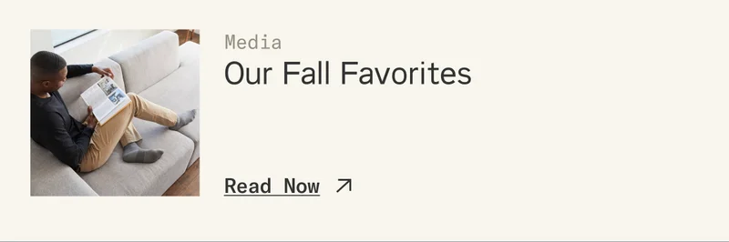 Floyd Recommends: Our Fall Favorites