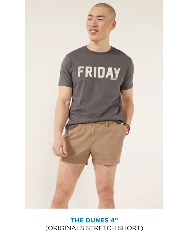 Originals Stretch Short: The Dunes 4''