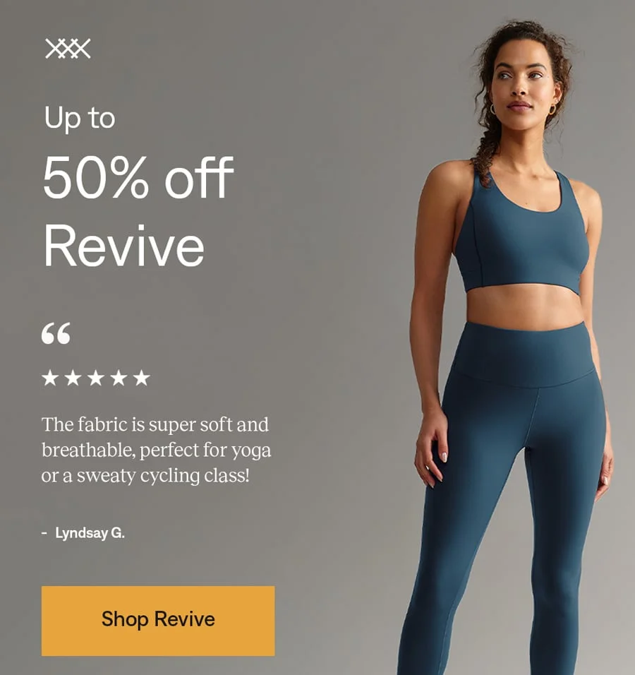RHONE: Up to 50% off Revive