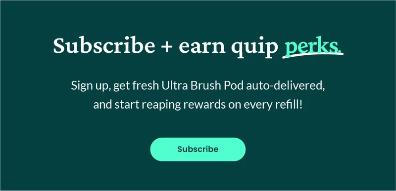 Earn quip perks