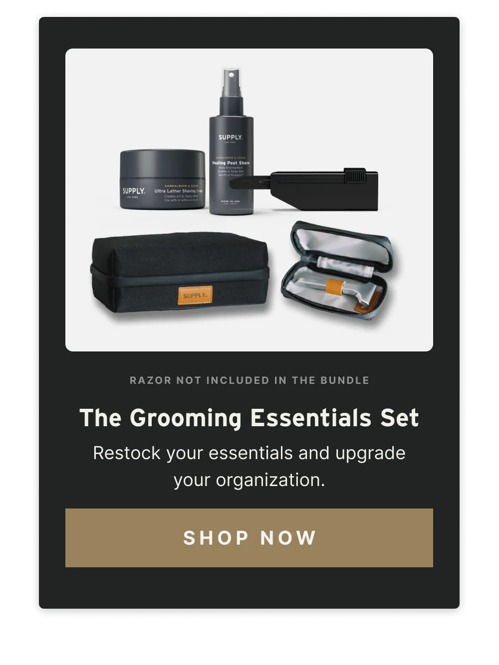 The Grooming Essentials Set [ Shop Now ]