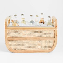 Leland Rattan Beverage Tub