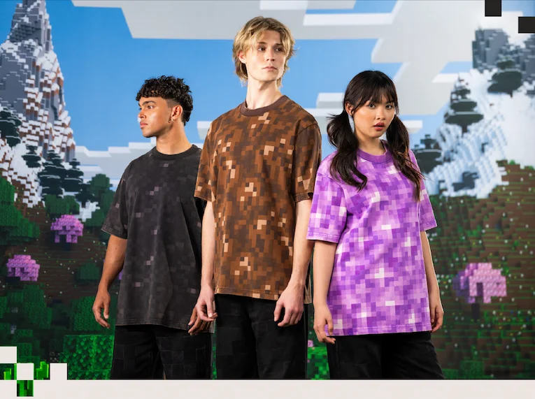 Minecraft x Very Cool collection. Online now.