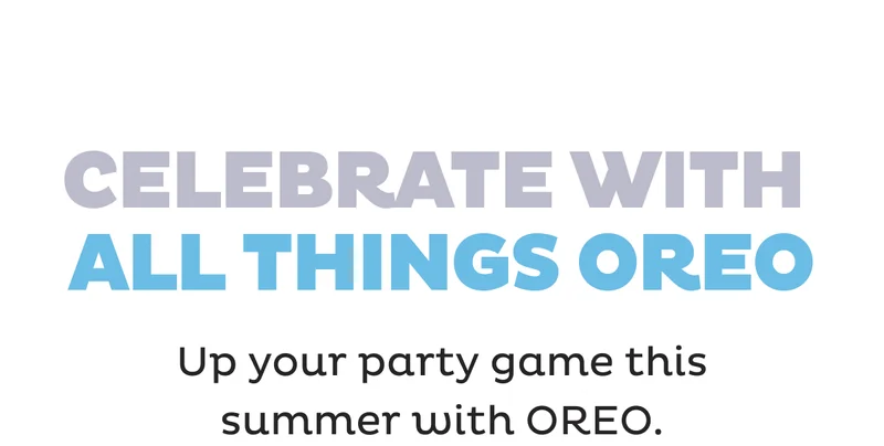 Celebrate With All Things Oreo