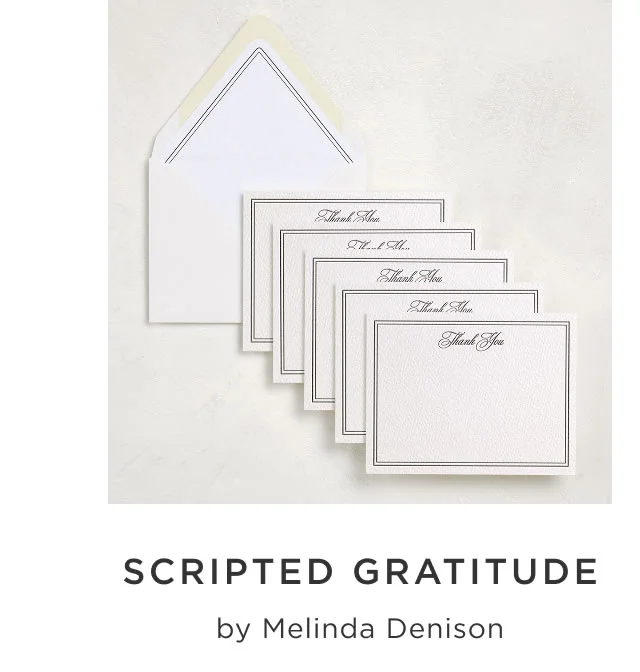 Scripted Gratitude