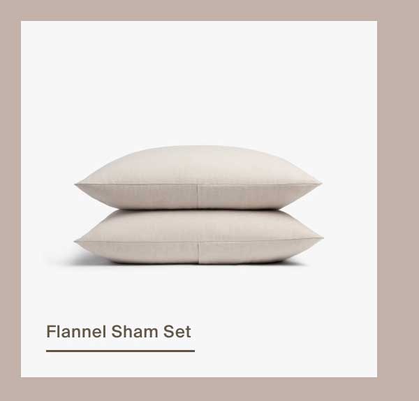 Shop Flannel Sham Set