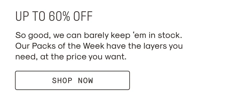sitewide sale