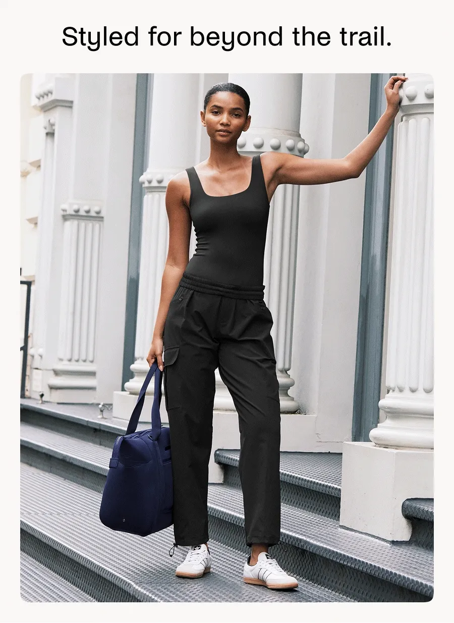 Peak Pant in Black