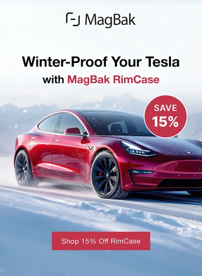 Winter-Proof Your Tesla with MagBak RimCase
