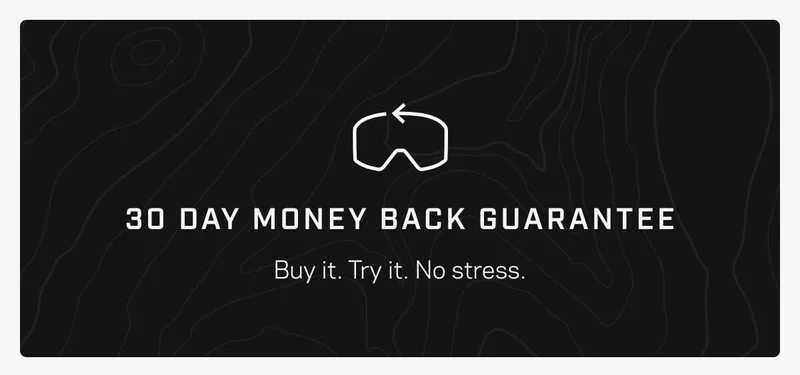 30-day money back guarantee
