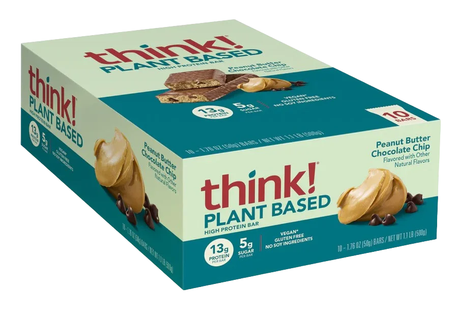 Image of High Protein Bars - Peanut Butter Chocolate Chip (10CT)
