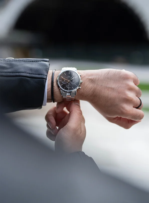 ICONIC CHRONOGRAPH LINK ONYX S