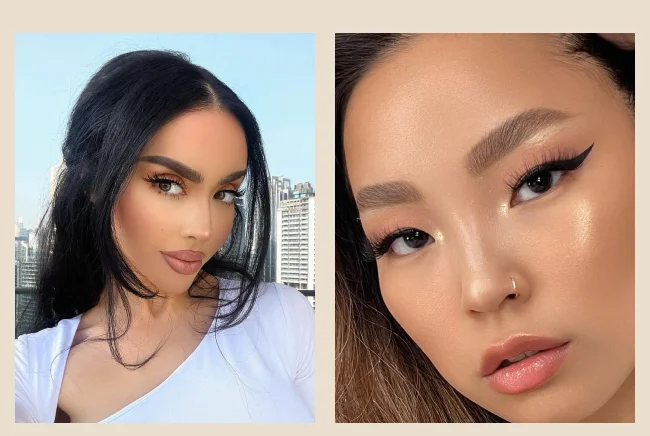 Moxie Eyelashes Looks with Models