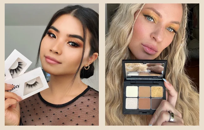 Moxie Eyelashes Looks with Models