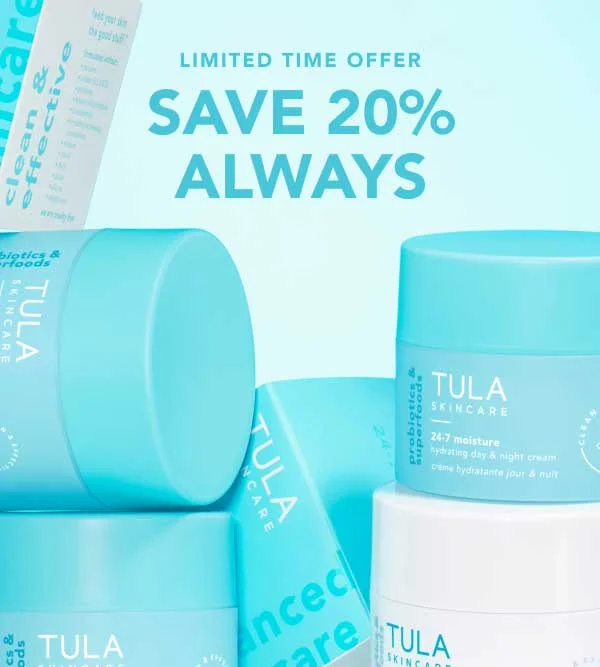 LIMITED TIME OFFER SAVE 20% ALWAYS