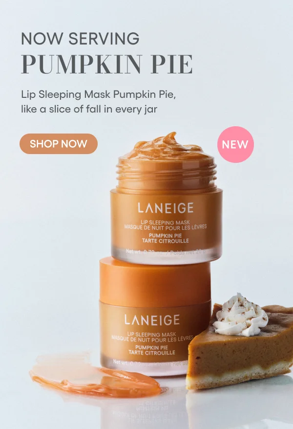 NEW pumpkin pie lip sleeping mask