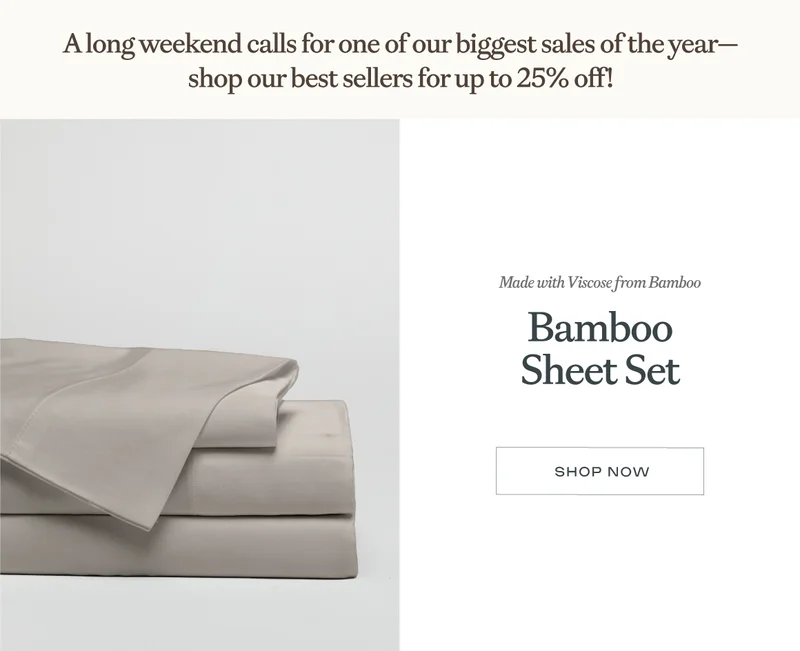 Shop the bamboo sheet set