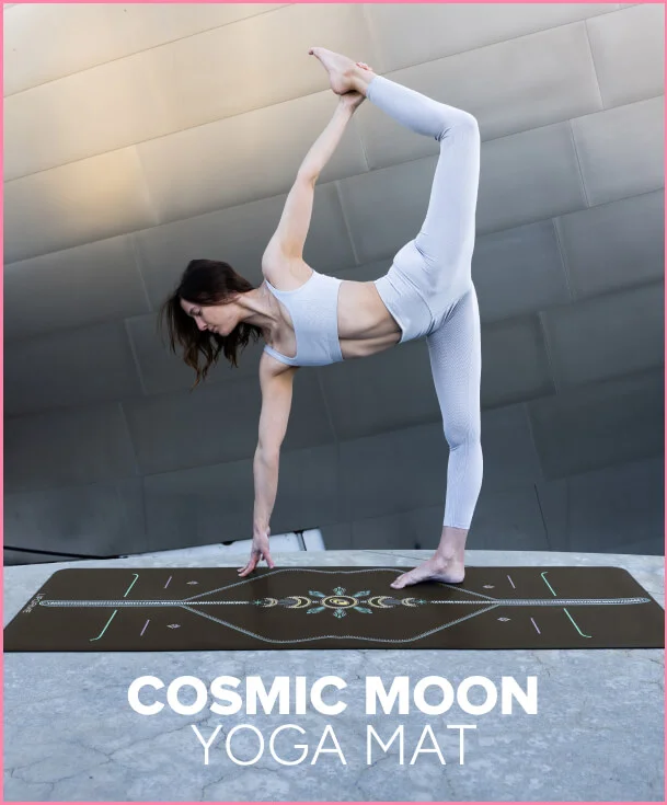 Cosmic Moon Yoga Mat