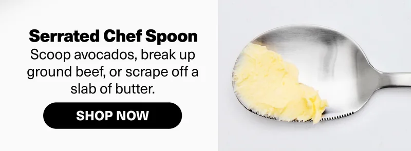 Serrated Chef Spoon