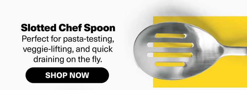 Slotted Chef Spoon