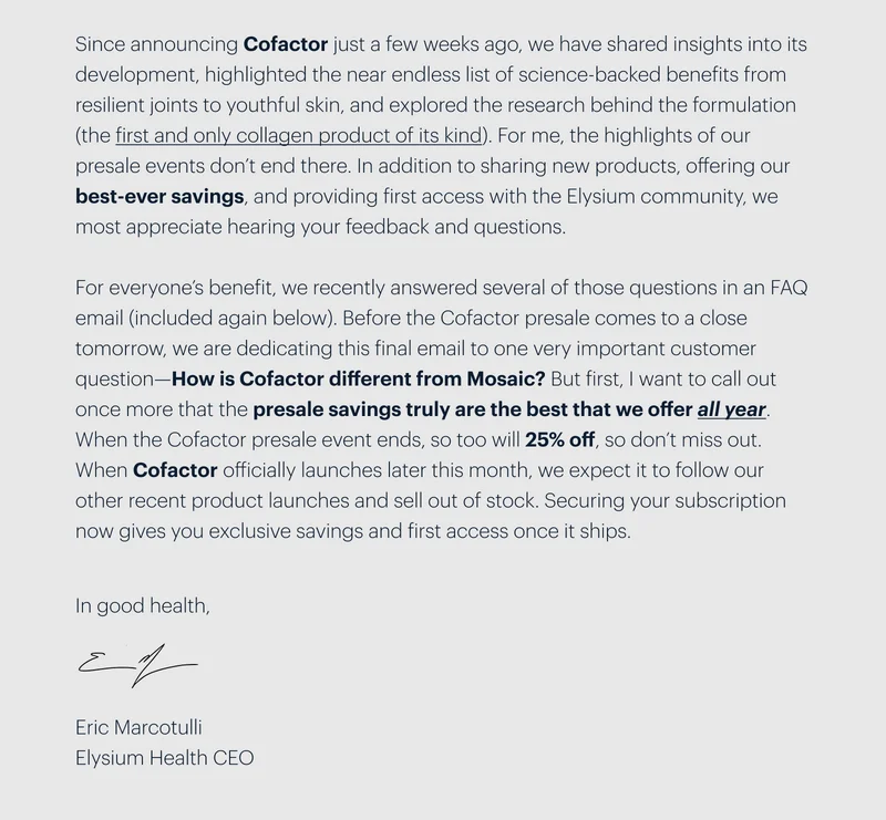 Since announcing Cofactor just a few weeks ago, we have shared insights into its development,