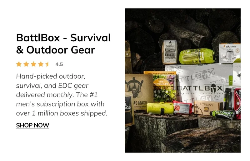 BattlBox - Survival and Outdoor Gear Subscription Box