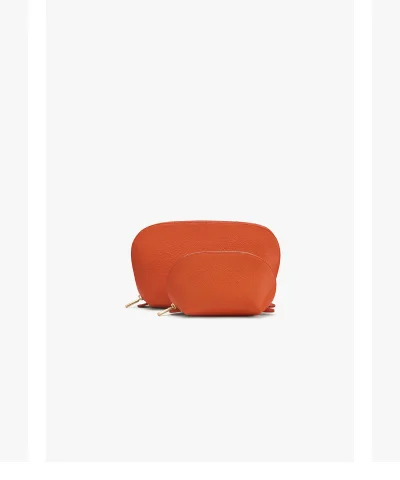 Travel Case Set Blood Orange