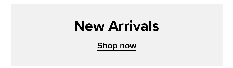 Shop New Arrivals