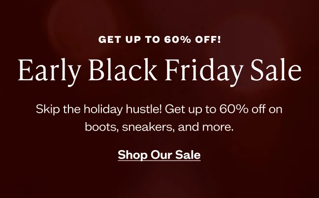 Shop Early Black Friday Sale
