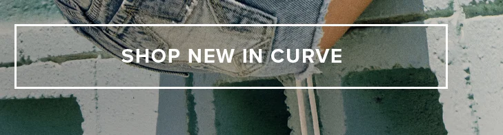 SHOP NEW IN CURVE. Latest curve-fit denim shorts and styles.